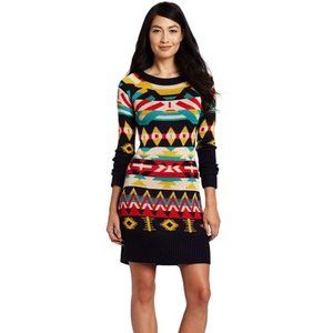 NWT J.Simpson Tribal/South-Western /Colorful Design Sweater Dress
